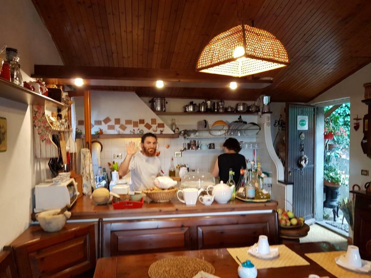 B&B I Glicini Vescina ภายนอก รูปภาพ